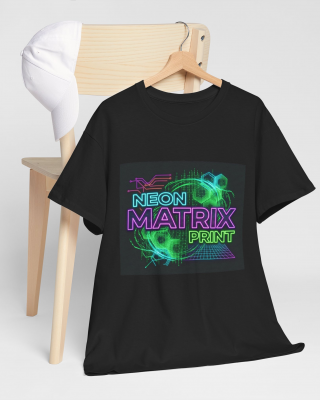 Neon Matrix Print